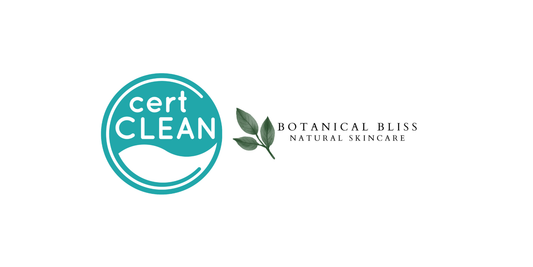 Botanical Bliss Natural Skincare is Officially CertClean Certified