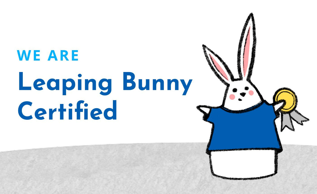 We are Officially Leaping Bunny Certified